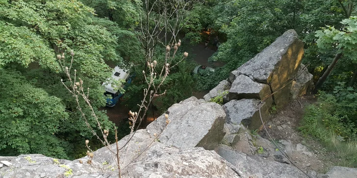 Zážitkový kurz Via ferrata lezení vč. instruktáže na břehu řeky Lužnice