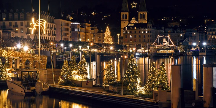 Adventní výlet busem do Švýcarska: Lucern a nejvýše položené trhy v Evropě