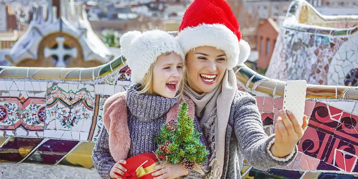 Letecký zájezd do adventní Barcelony: ubytování na 3 noci se snídaní i služby průvodce