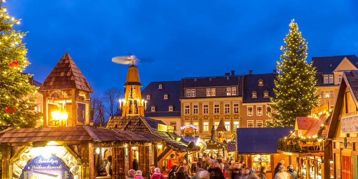 Jednodenní zájezd do adventního městečka Annaberg-Buchholz a Saské Kamenice