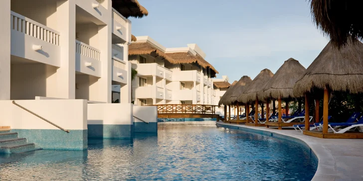 Luxus a exotika v Mexiku: 7–13 nocí v 5* resortu, all inclusive, spa, 12 bazénů