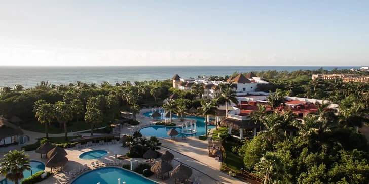 Luxus a exotika v Mexiku: 7–13 nocí v 5* resortu, all inclusive, spa, 12 bazénů