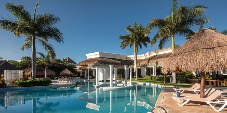 Luxus a exotika v Mexiku: 7–13 nocí v 5* resortu, all inclusive, spa, 12 bazénů
