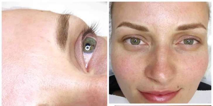 Permanentní make-up obočí nebo očních linek dle výběru