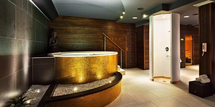 Udělejte si čas na odpočinek: 75 minut v privátním wellness až pro 4 osoby