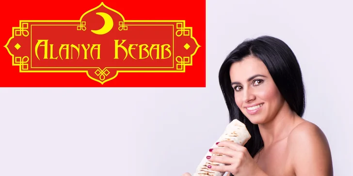 Kebab pro dva: twister s grilovaným masem, sýrem a nápojem