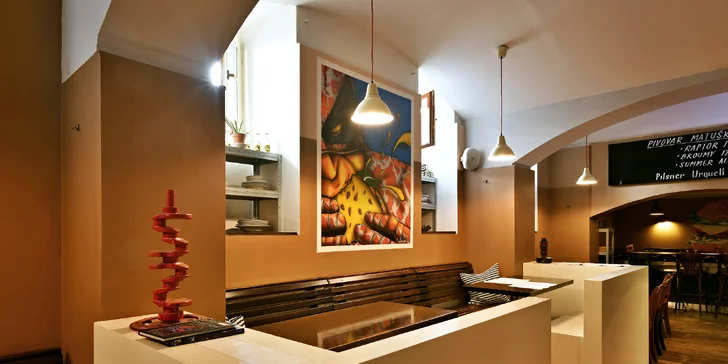 Dárkové vouchery do Mozaika Beer Restaurantu v hodnotě 400 a 800 Kč