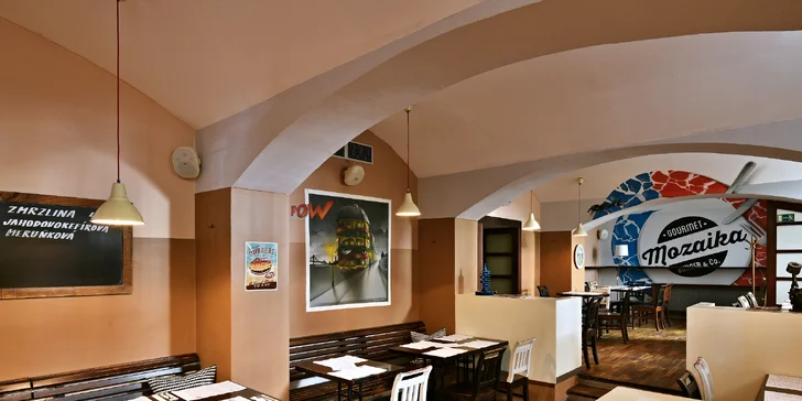 Dárkové vouchery do Mozaika Beer Restaurantu v hodnotě 400 a 800 Kč