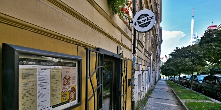 Dárkové vouchery do Mozaika Beer Restaurantu v hodnotě 400 a 800 Kč