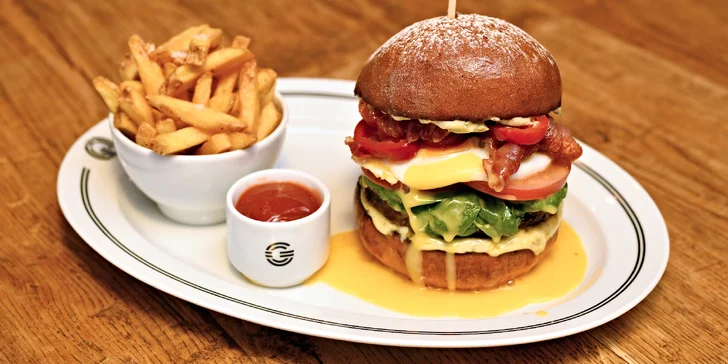 Burger od vítěze Burgermánie 2018: farmářský s masem plemene Black Angus