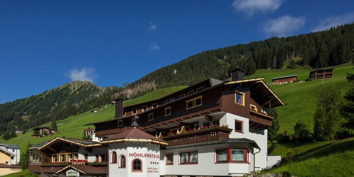 Aktivní odpočinek v Tyrolsku: hotel s polopenzí kousek od ledovce Hintertux