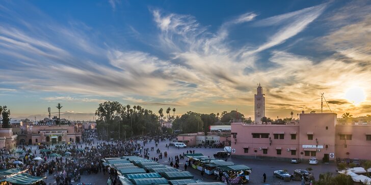 Město z pohádek tisíce a jedné noci: letecký zájezd do Marrakéše s ubytováním a snídaní