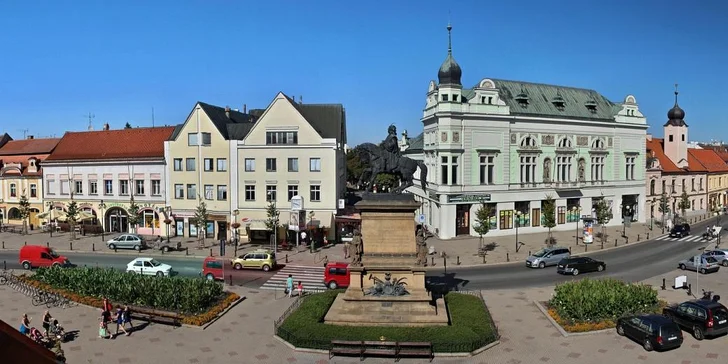 Pobyt v srdci Poděbrad se snídaněmi a wellness procedurami