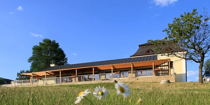 Luxusní 4* pobyt na Vysočině uprostřed přírody: wellness, polopenze i zábava