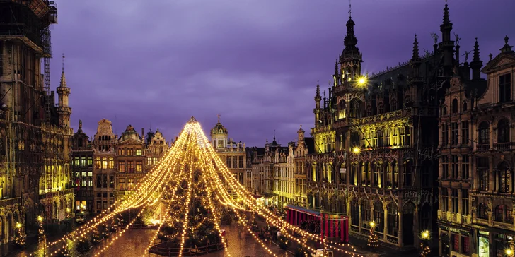Adventní Amsterdam i Brusel: noc se snídaní, adventní trhy i Festival světel