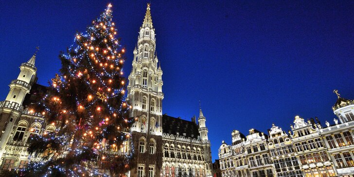 Adventní Amsterdam i Brusel: noc se snídaní, adventní trhy i Festival světel