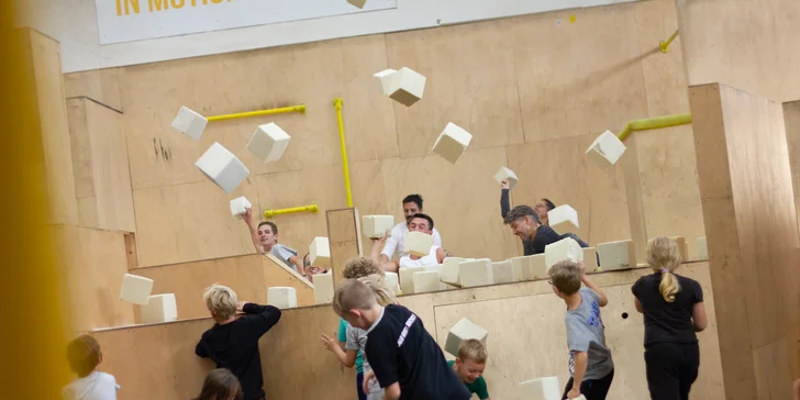 Parkour pro rodiče s dětmi: 120 minut společného tréninku v In Motion Academy