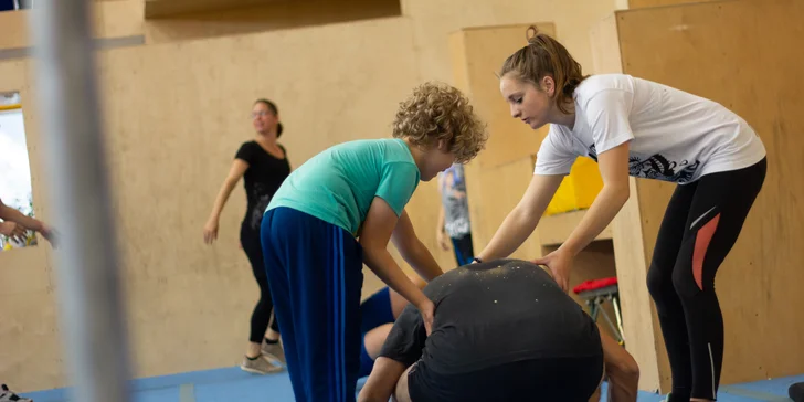 Parkour pro rodiče s dětmi: 120 minut společného tréninku v In Motion Academy