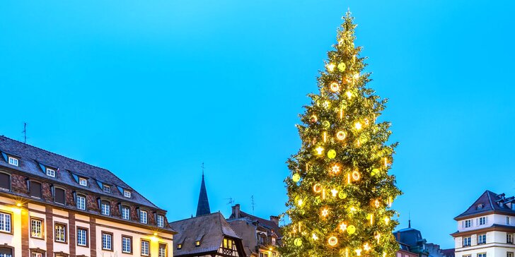 Zájezd autobusem do adventního Štrasburku: vánoční trhy, památky i individuální volno