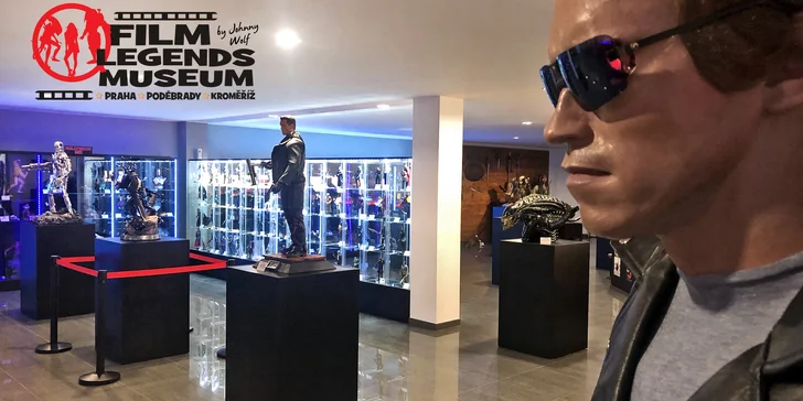 Vstup do unikátního Film Legends Musea nejen pro milovníky filmu