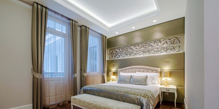 Luxusní hotel v centru Budapešti: snídaně a neomezeně sauna a vířivka