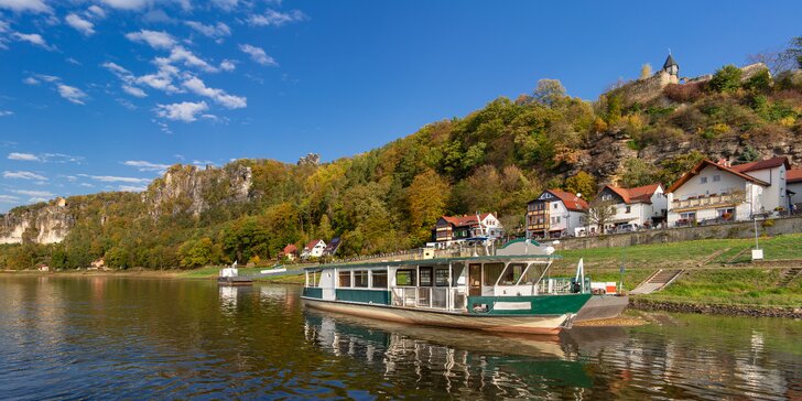 Výlet na Skalní most Bastei v Saském Švýcarsku s plavbou lodí v ceně