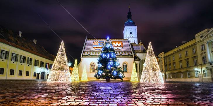 Adventní Záhřeb: 3násobní vítězové ankety "Nejlepší Vánoční trhy v Evropě"