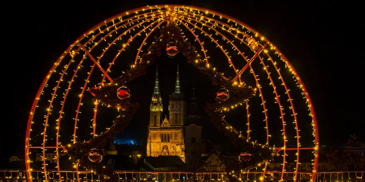 Adventní Záhřeb: 3násobní vítězové ankety "Nejlepší Vánoční trhy v Evropě"