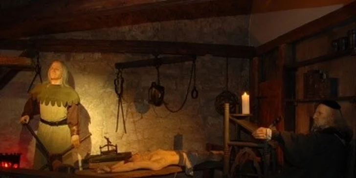 Vstupenky do Muzea voskových figurín a Muzea tortury! Poutavý výlet do blízké i vzdálené minulosti vhodný pro celou rodinu.