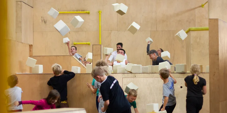 Parkour pro rodiče s dětmi: 120 minut společného tréninku v In Motion Academy