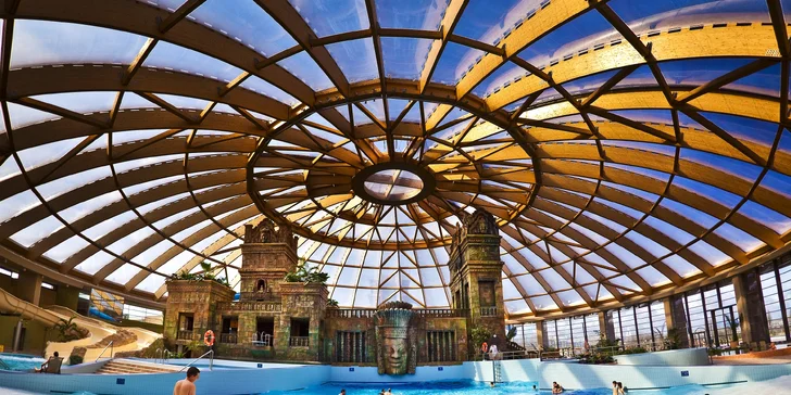 Pobyt v Budapešti: polopenze, neomezený vstup do aquaparku i wellness