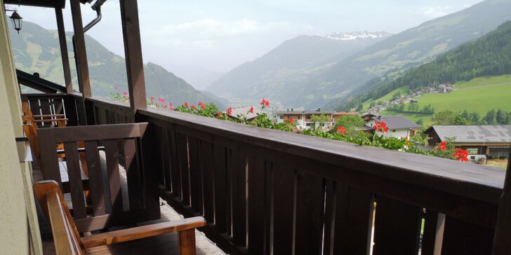 Aktivní odpočinek v Tyrolsku: snídaně či polopenze, privátní wellness a víno