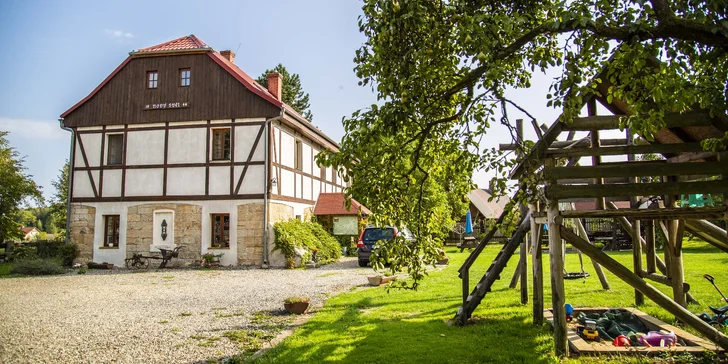 Romantické České Švýcarsko: farmářská snídaně a horká koupel pod hvězdami