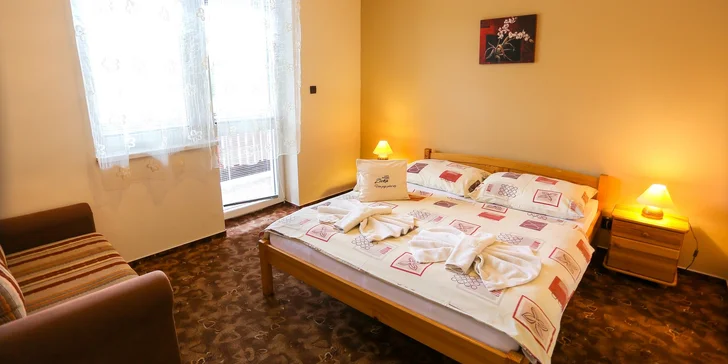 Kouzelná dovolená na Liptově s polopenzí i vstupem do wellness