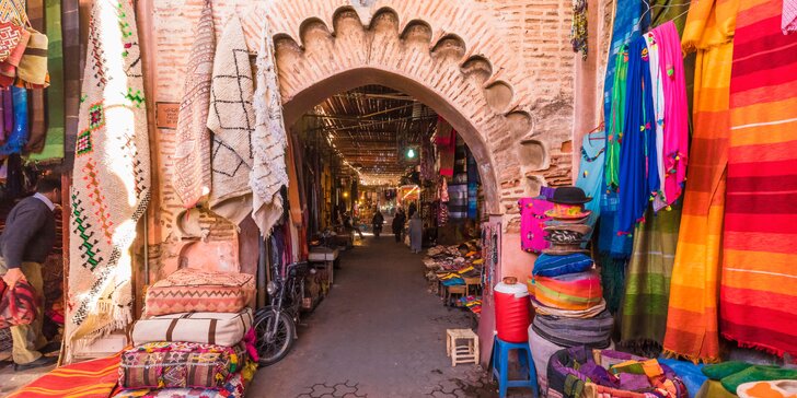Město z pohádek 1000 a 1 noci: Marrakéš letecky s ubytováním a snídaní