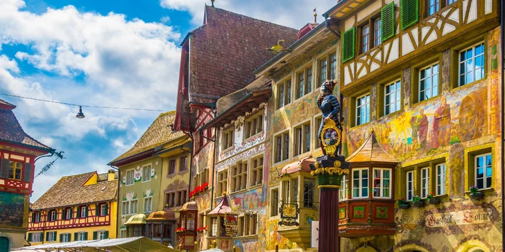 Adventní víkend ve Švýcarsku: Rýnské vodopády, Curych i „skanzen“ Stein am Rhein