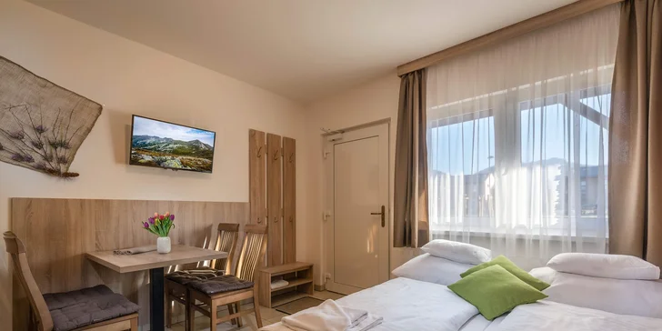 Moderní apartmány v Jasné pro páry i rodiny: vstupy do wellness a 50% sleva do aquaparků
