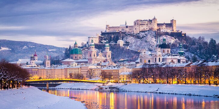 Adventní den v Salzburgu: doprava busem, vánoční trhy a UNESCO památky