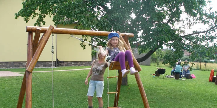 Rodinný pobyt v Demänovské dolině: kuchyňka, velká zahrada a výlety