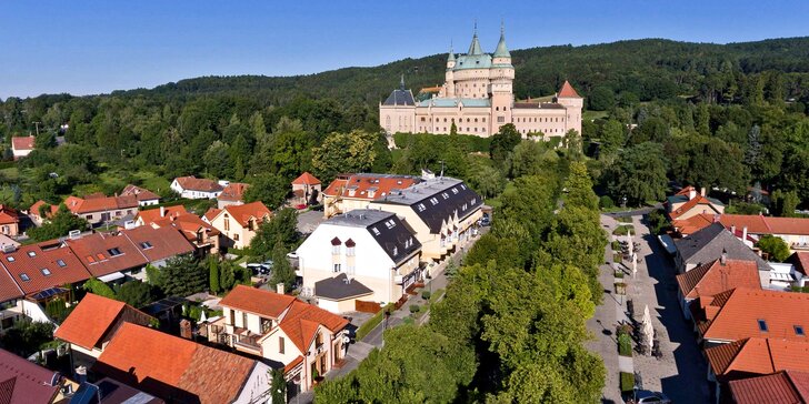 Romantika na Slovensku: pobyt kousek od zámku s polopenzí i wellness