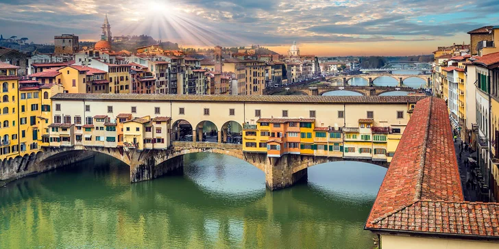 Podzimní zájezd do Toskánska, letecky na 3 noci: Florencie, Pisa, Lucca a Bologna