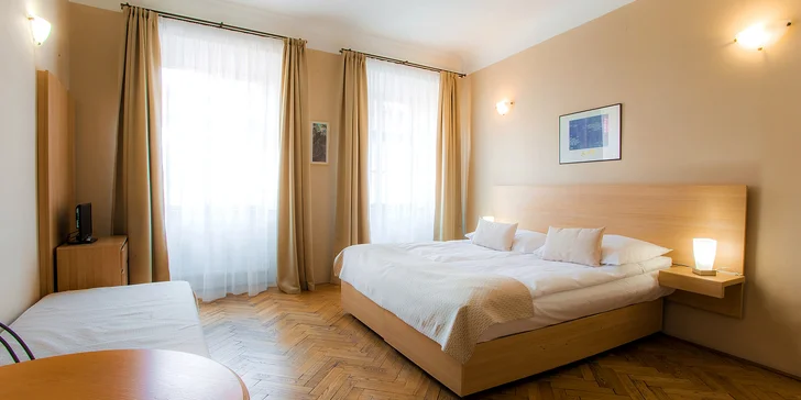 Stylové apartmány v renesančním domě přímo na Královské cestě