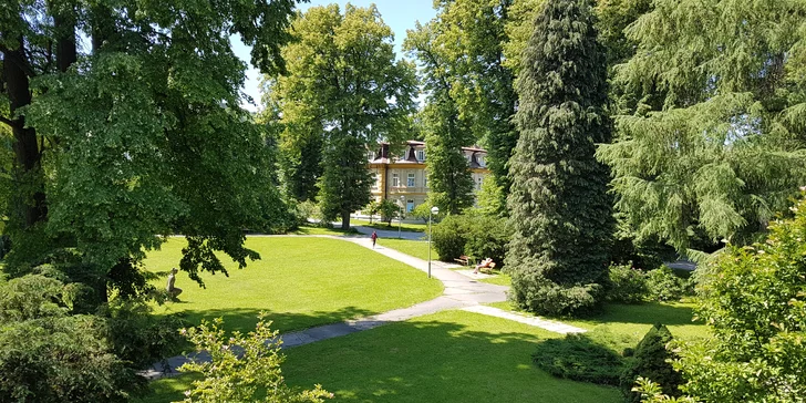 4* lázeňský pobyt v Jeseníkách s jídlem, neomezeným wellness i slevou na procedury