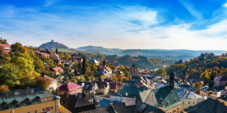 Pobyt v centru Banské Štiavnice až pro 4 osoby: plně vybavený apartmán, snídaně i víno