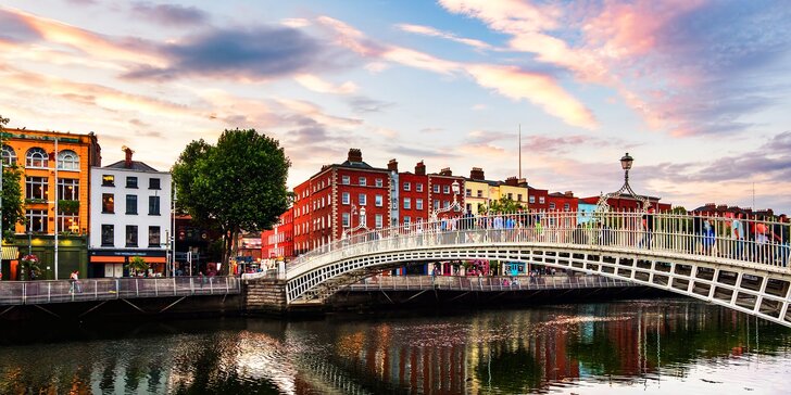Dublin, Moher, Galway a další krásy Irska: letenka, 3x ubytování a snídaně