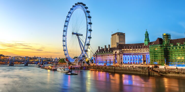 Letecký zájezd do Londýna na Turnaj mistrů včetně ubytování a snídaně