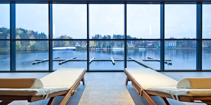 Relax u Mazurských jezer: 5* hotel přímo na vodě, neomezený wellness a polopenze