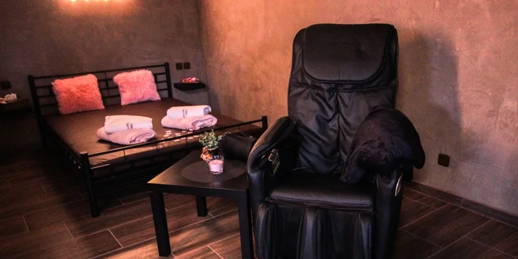 2 hod. privátního wellness s dezertem a sektem pro pár, pondělí–čtvrtek od 9:00 do 14:00