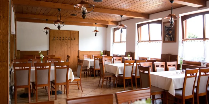 Dovolená s wellness a polopenzí v Západních Tatrách v Hotelu Gobor ***
