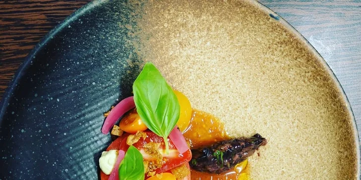 Menu od kuchaře s praxí z michelinských restaurací: 6 degustačních chodů a lahev vína